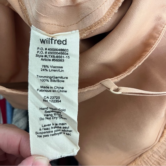 Wilfred Salmon Wide Leg Cropped Jumpsuit Playsuit - Picture 10 of 10